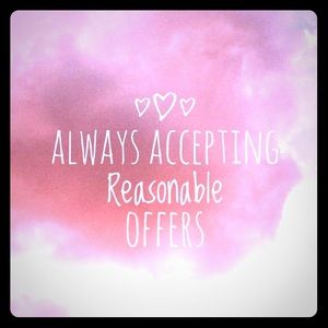 Welcoming offers! ☺️